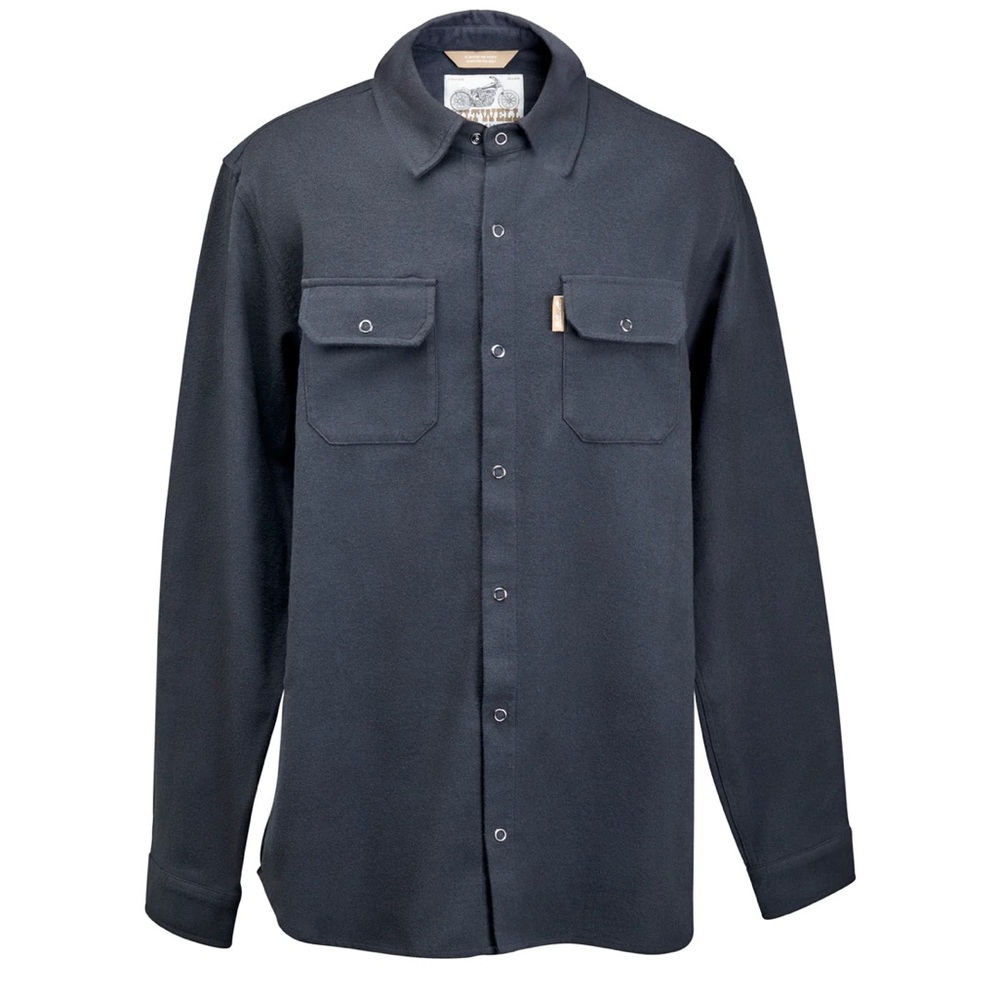 New BILTWELL Men’s Hi-Test Flannel in Black Size Medium